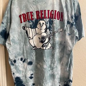 True Religion Mens Size XXL tie dye shirt